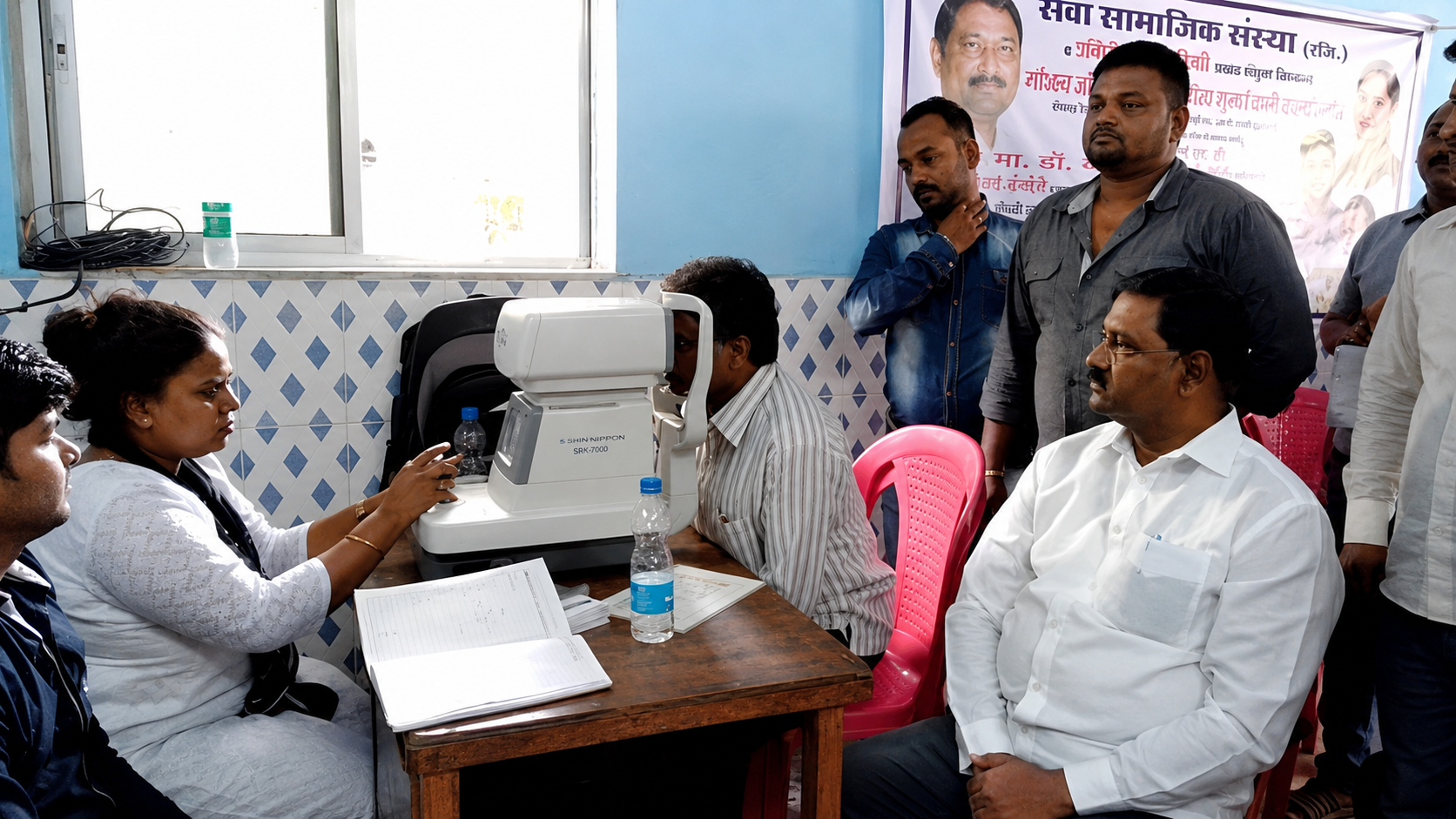 Free eye check-up camp
